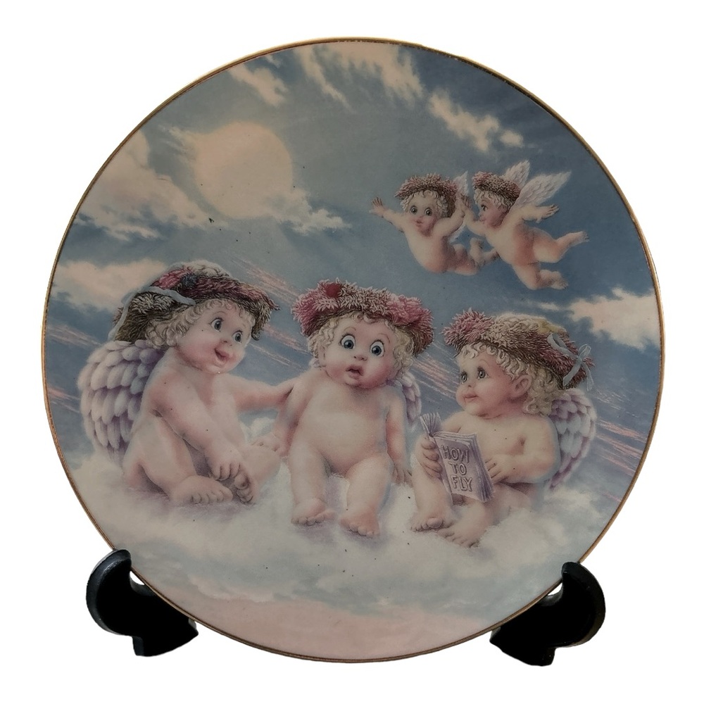 VTG Dreamsicles The Flying Lesson Plate 1994 “The Flying Lesson”